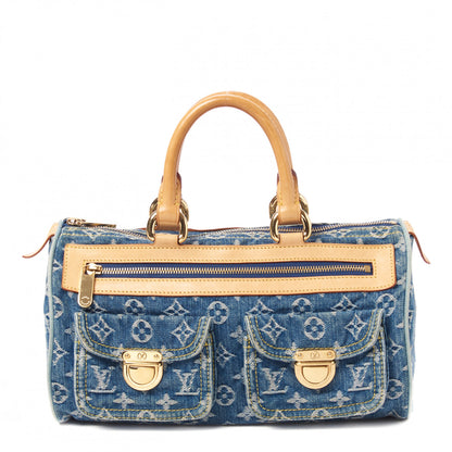 Louis Vuitton Monogram Denim Neo Speedy Blue 1 of 8