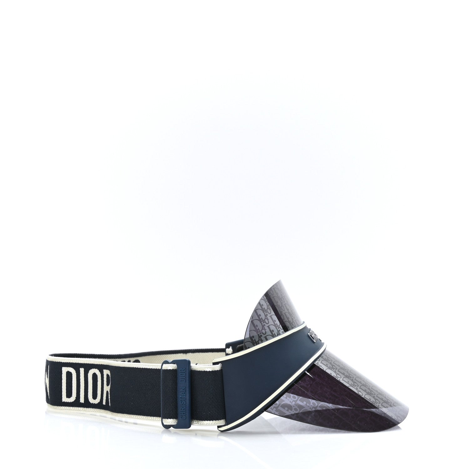 Christian Dior Oblique DiorClub V1U Sun Visor Blue 4 of 7