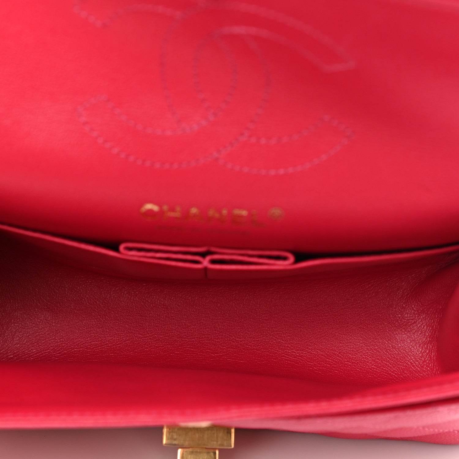 Chanel Caviar Quilted 2.55 Reissue 224 Flap Dark Pink 5 of 13
