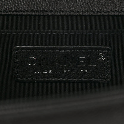 Chanel Caviar Quilted Medium Boy Flap Black 6 of 14