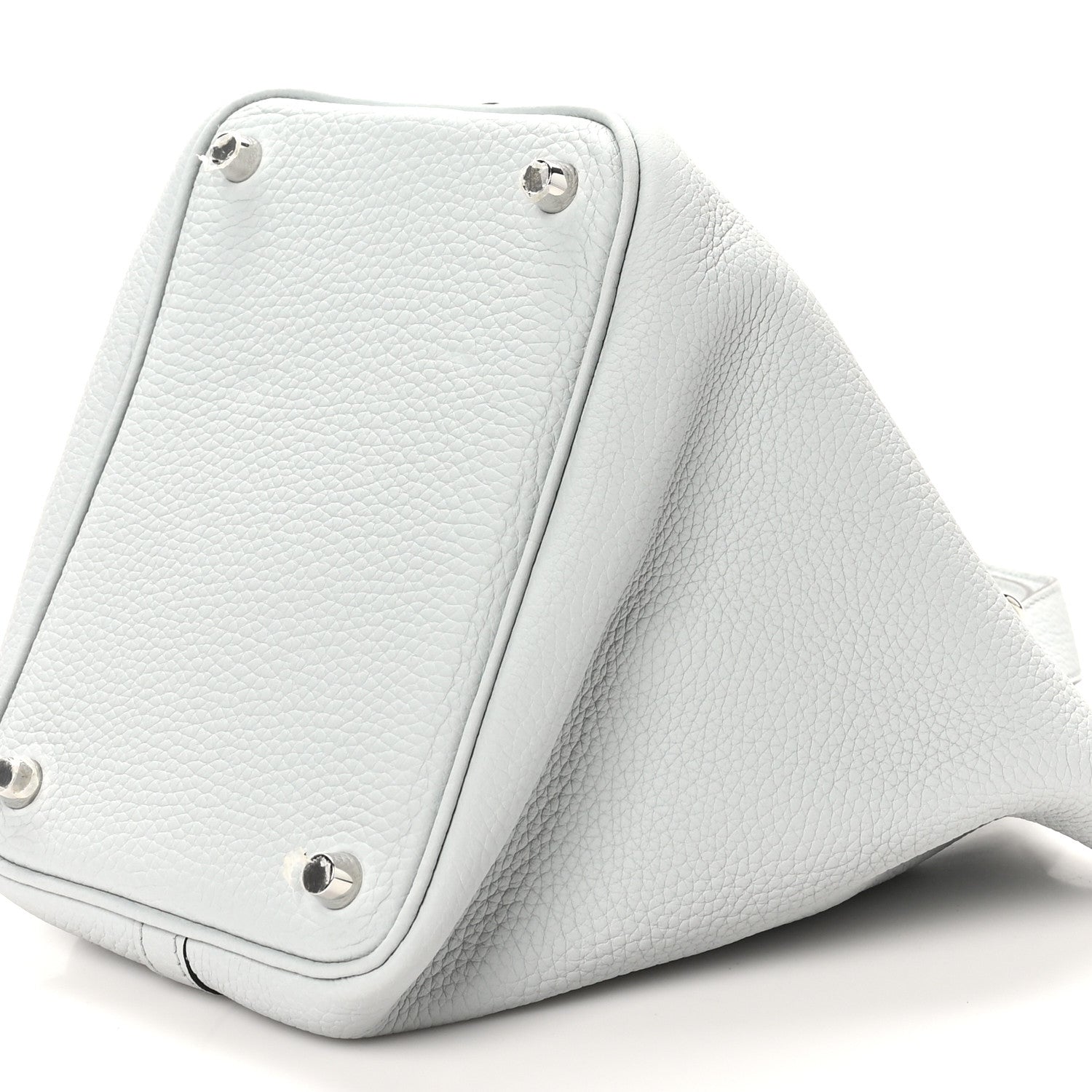 Hermes Taurillon Clemence Picotin Lock 18 PM Bleu Pale 10 of 10