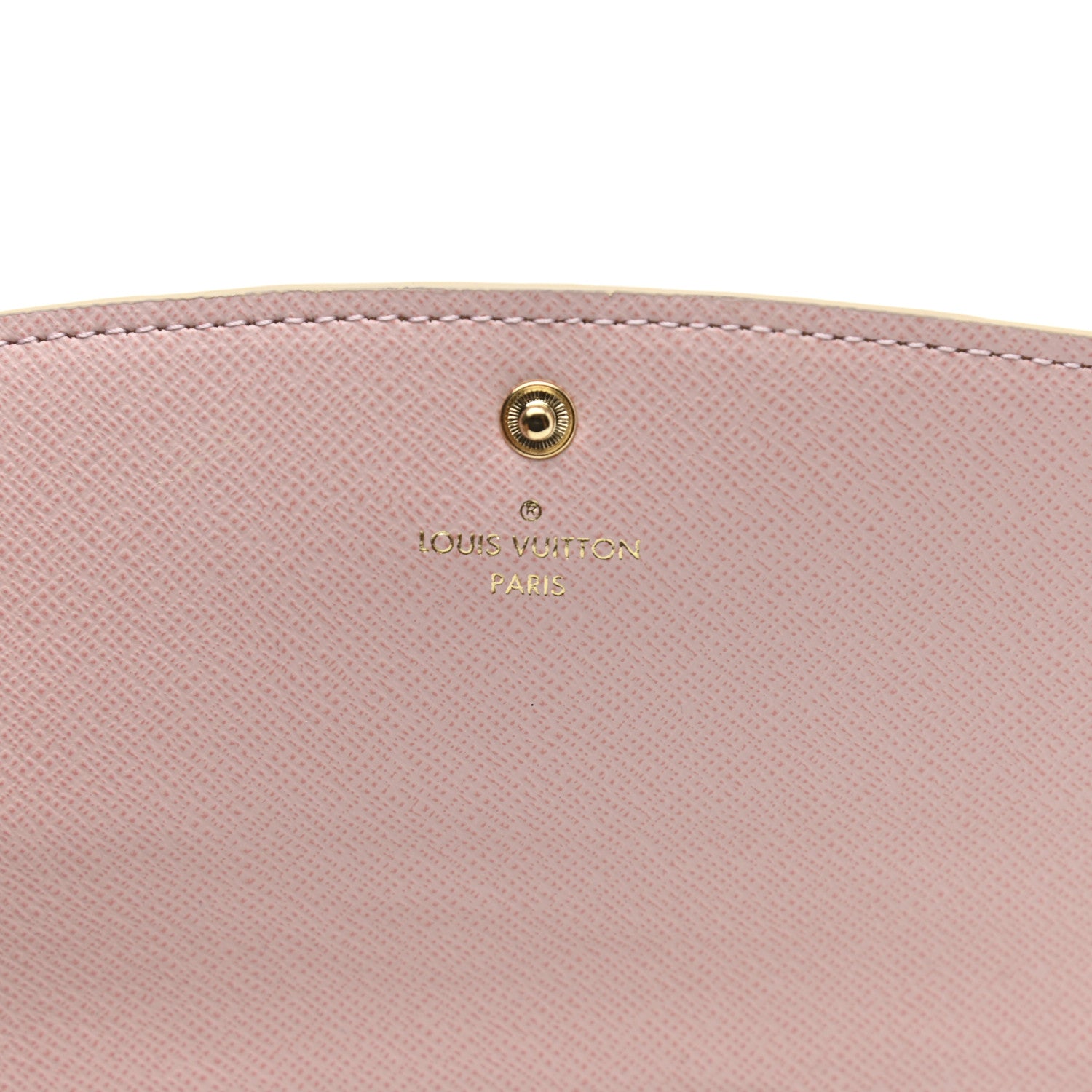 Louis Vuitton Damier Azur Emilie Wallet Rose Ballerine 6 of 9