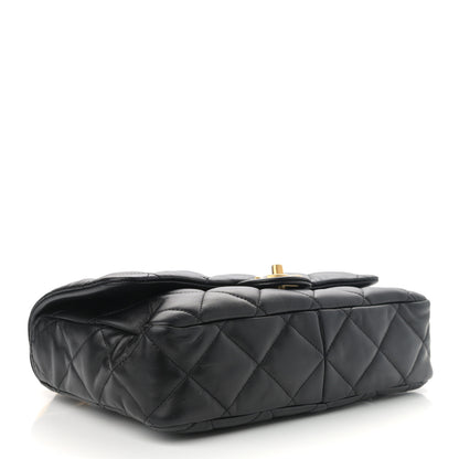 Chanel Lambskin Quilted Large CC Funky Town Flap Black 4 of 10