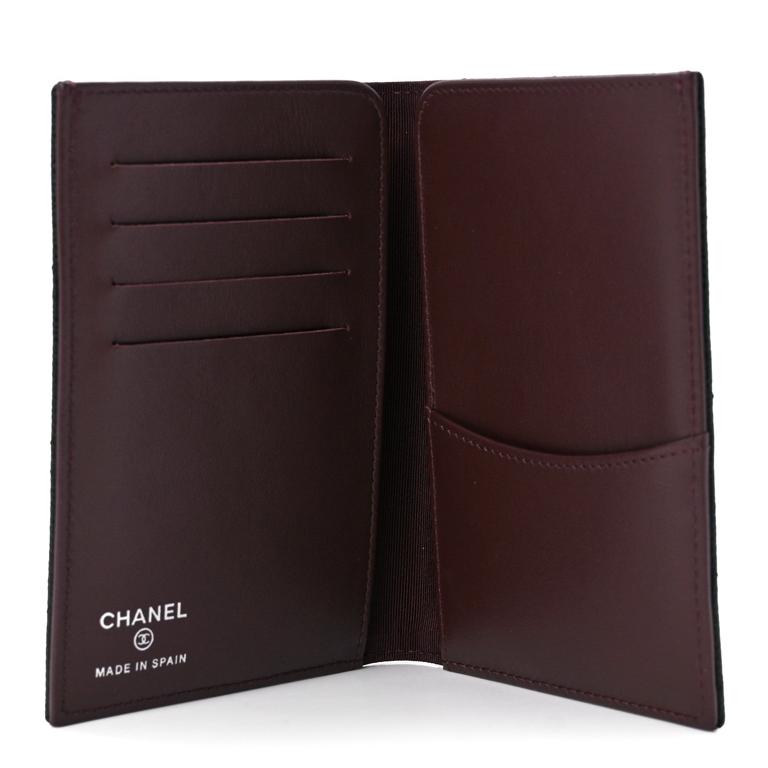 Chanel Caviar Quilted Passport Holder Black 5 of 12