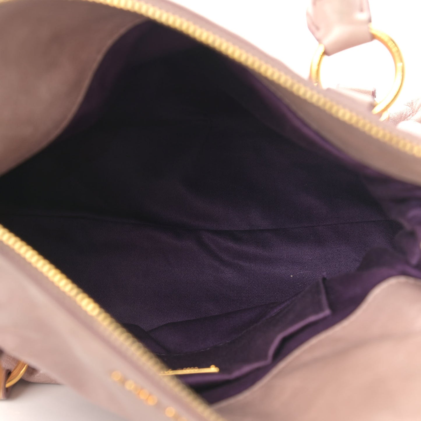 Vitello Lux Mini Bow Bag Cipria