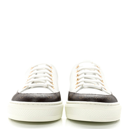 Louis Vuitton Monogram Womens Stellar Open Back Sneakers 36 White 2 of 8