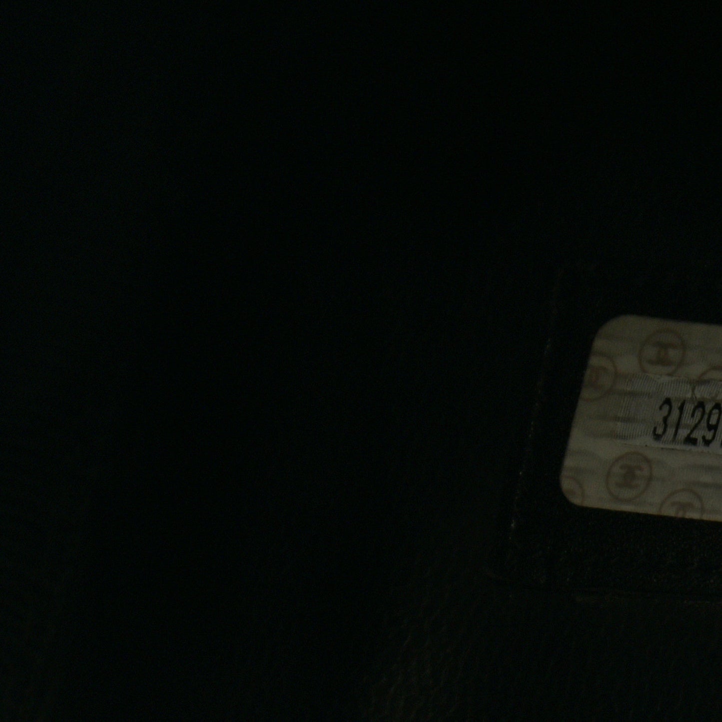 Calfskin Stitched CC Boston Black