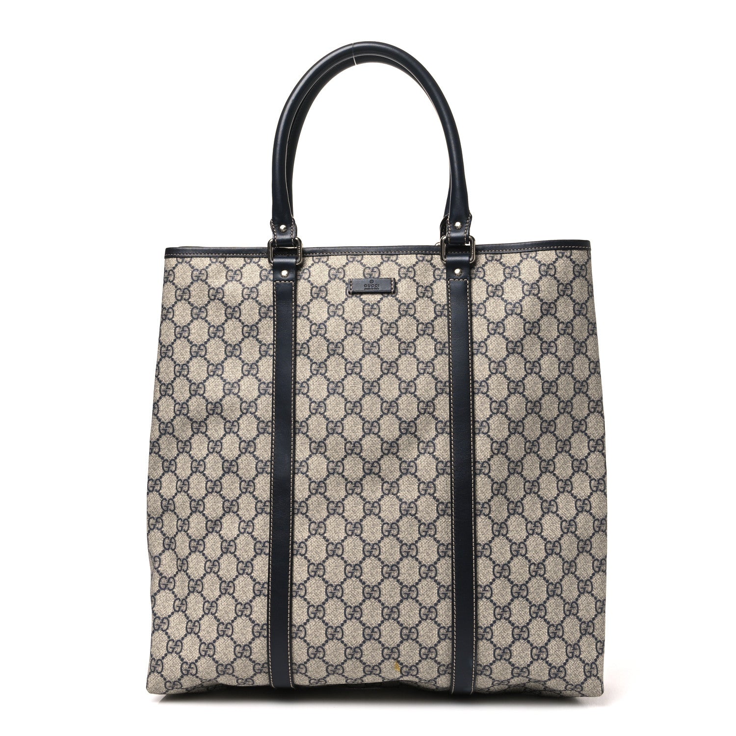 Gucci GG Plus Monogram Joy Vertical Tote Navy 1 of 10