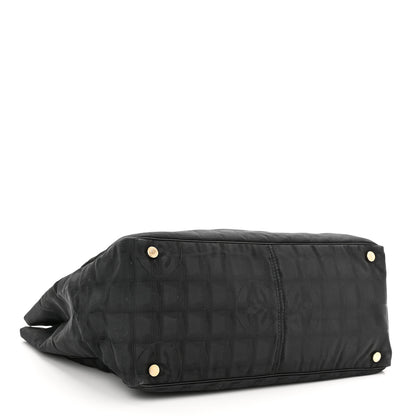 Chanel Nylon Medium Travel Tote Black 4 of 14