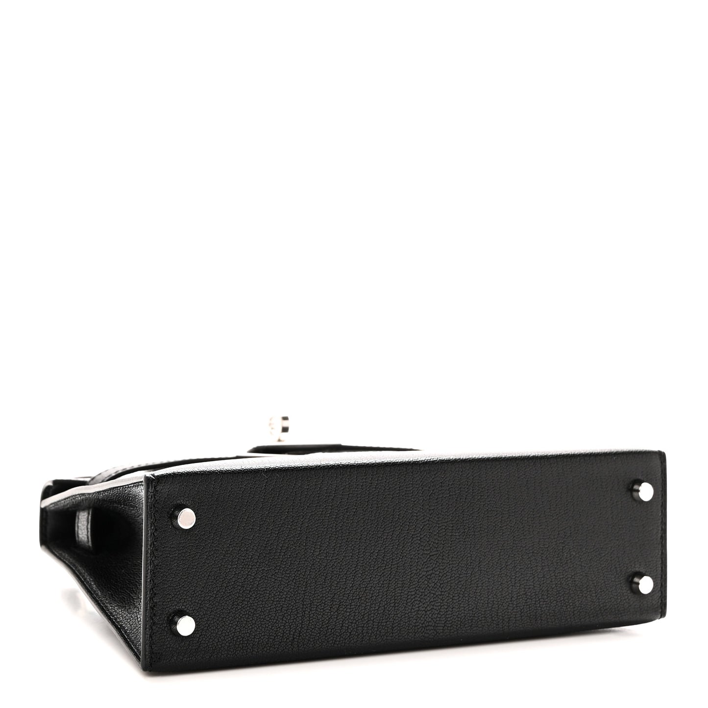 Chevre Chamkila Clou de Coeur Mini Kelly Sellier 20 Black
