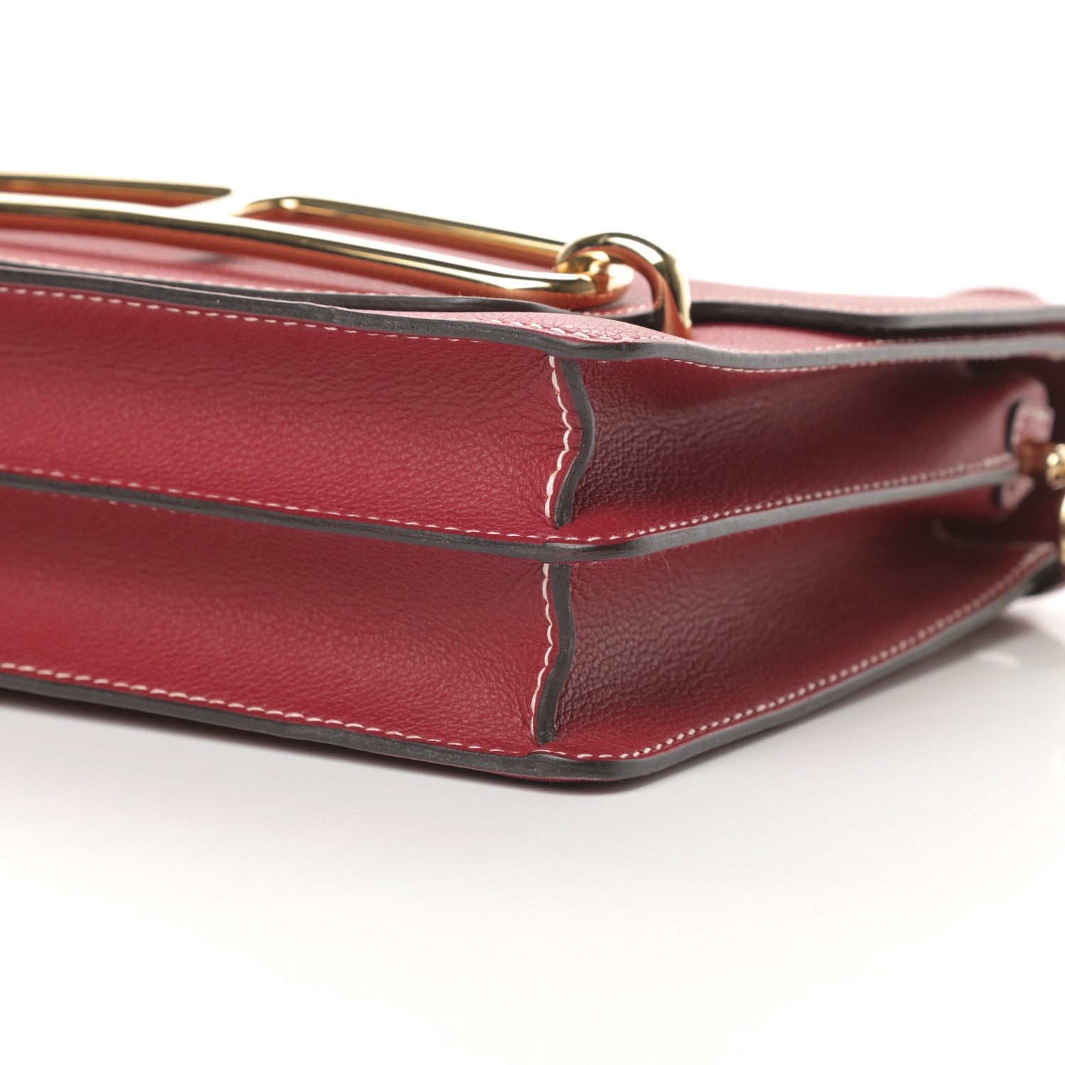 Hermes Evercolor Sac Roulis 23 Rouge Grenat 10 of 10