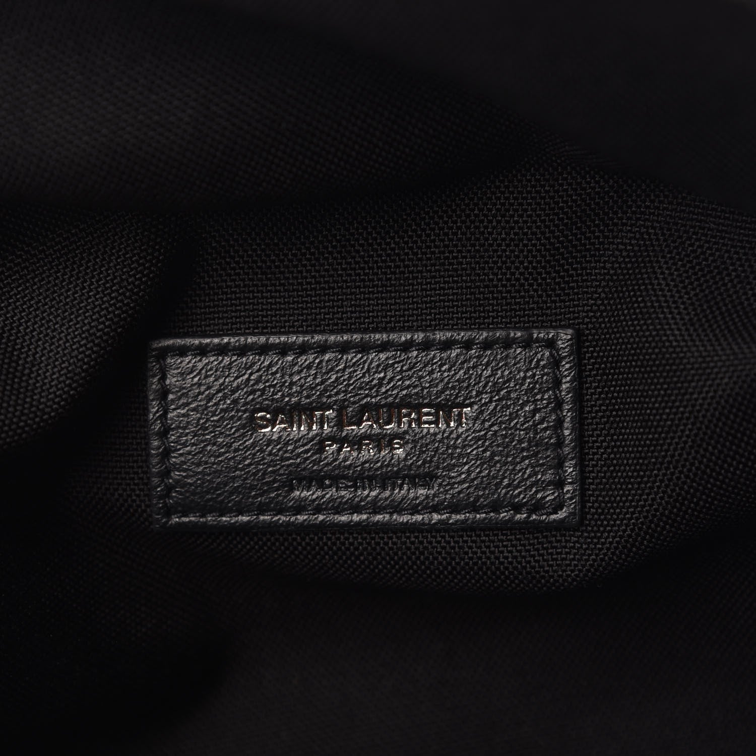 Saint Laurent Nylon Logo Ripstop Body Belt Bag Black 8 of 10