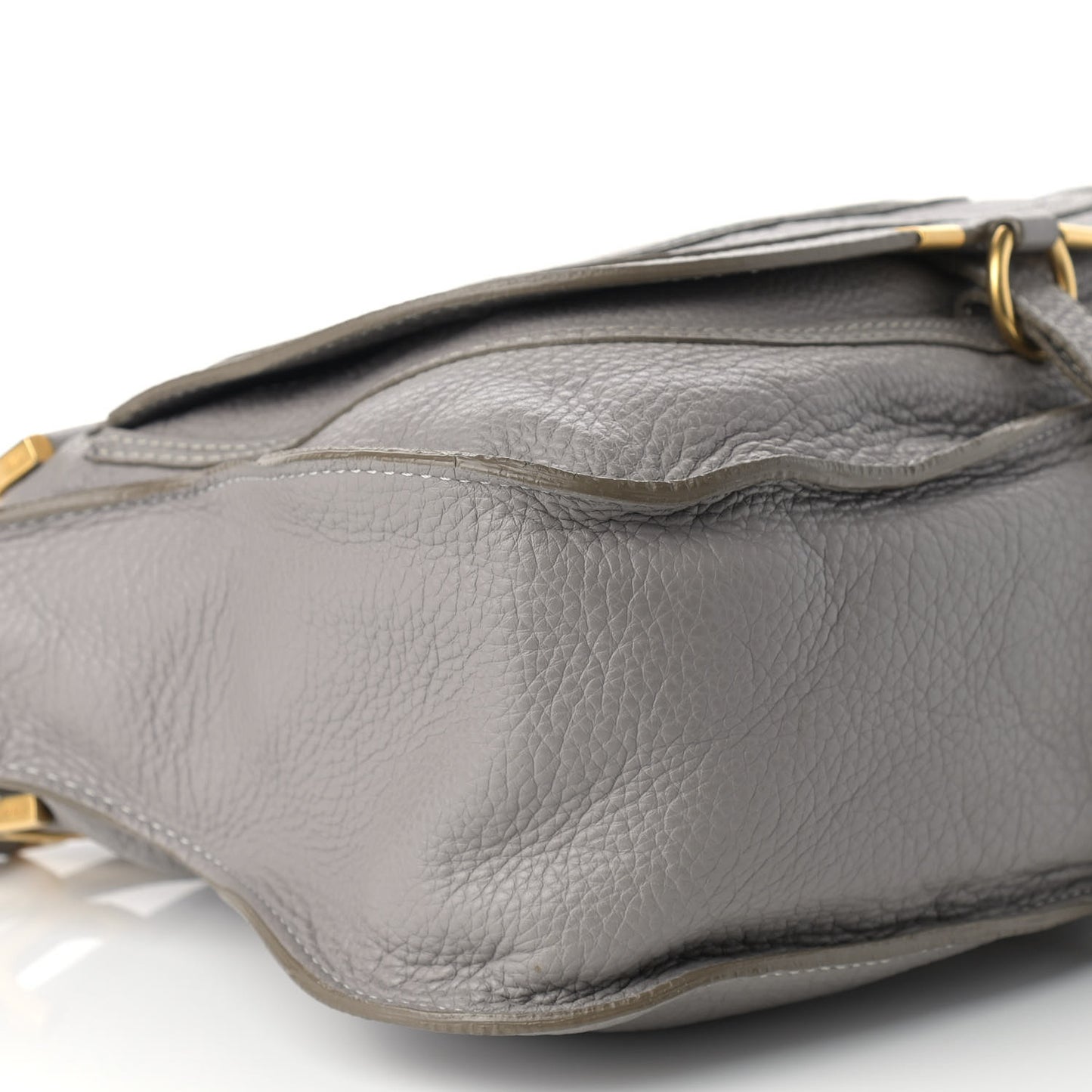 Calfskin Medium Marcie Satchel Cashmere Grey