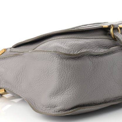 Chloe Calfskin Medium Marcie Satchel Cashmere Grey 8 of 9