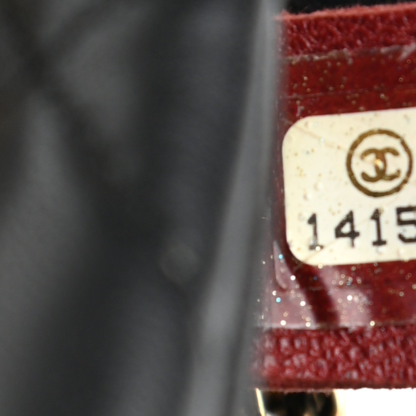 Lambskin Quilted Medium Just Mademoiselle Black