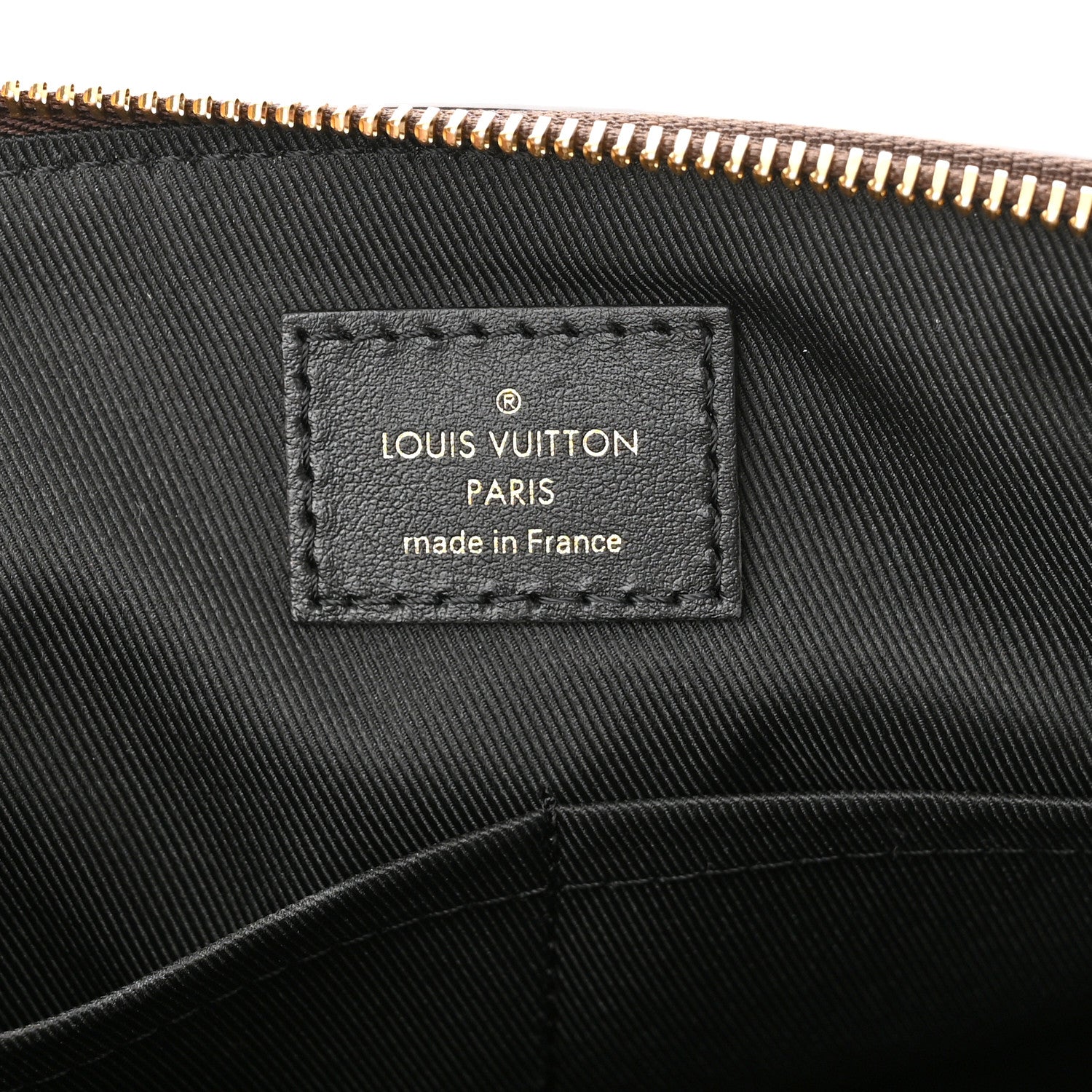 Louis Vuitton Damier Ebene Odeon Tote PM Black 6 of 9