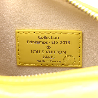 Louis Vuitton Damier Facette Speedy Cube PM Yellow 6 of 9