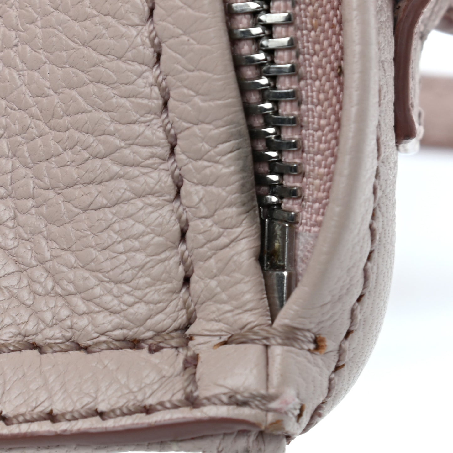 Sugar Goatskin Mini Pandora Nude Pink