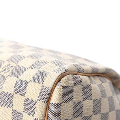 Louis Vuitton Damier Azur Speedy 30 9 of 18