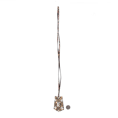 Louis Vuitton Monogram Giant Jungle Oversize Clochette Key Bell Holder Black 2 of 3