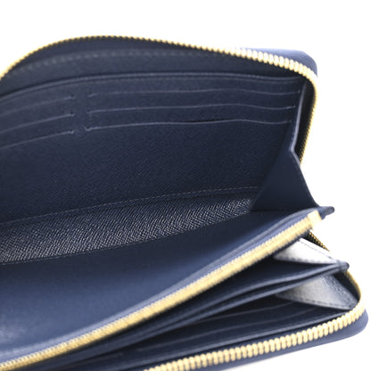 Louis Vuitton Epi Zippy Wallet Navy 5 of 9
