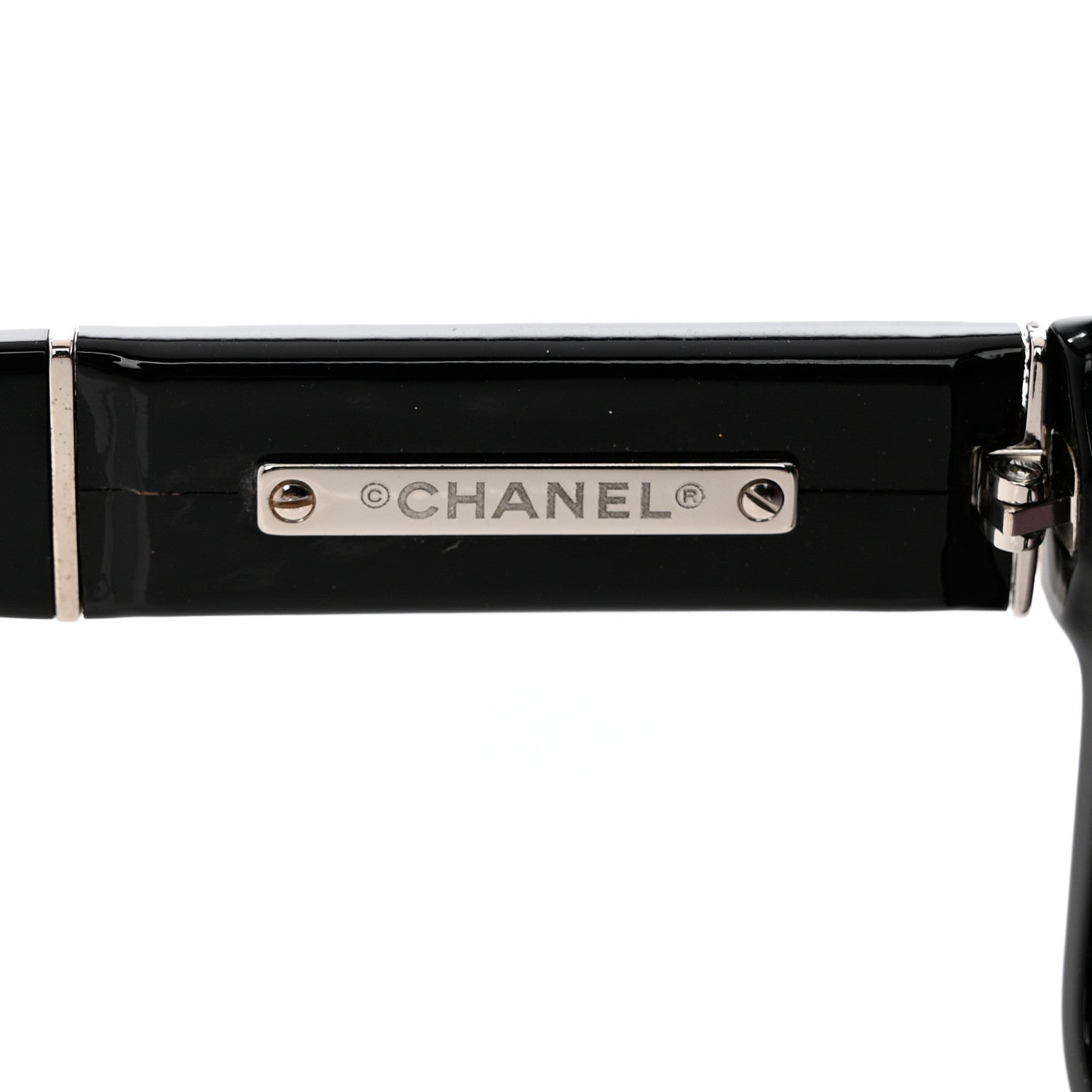 Chanel CC Sunglasses 1345 Black 5 of 7