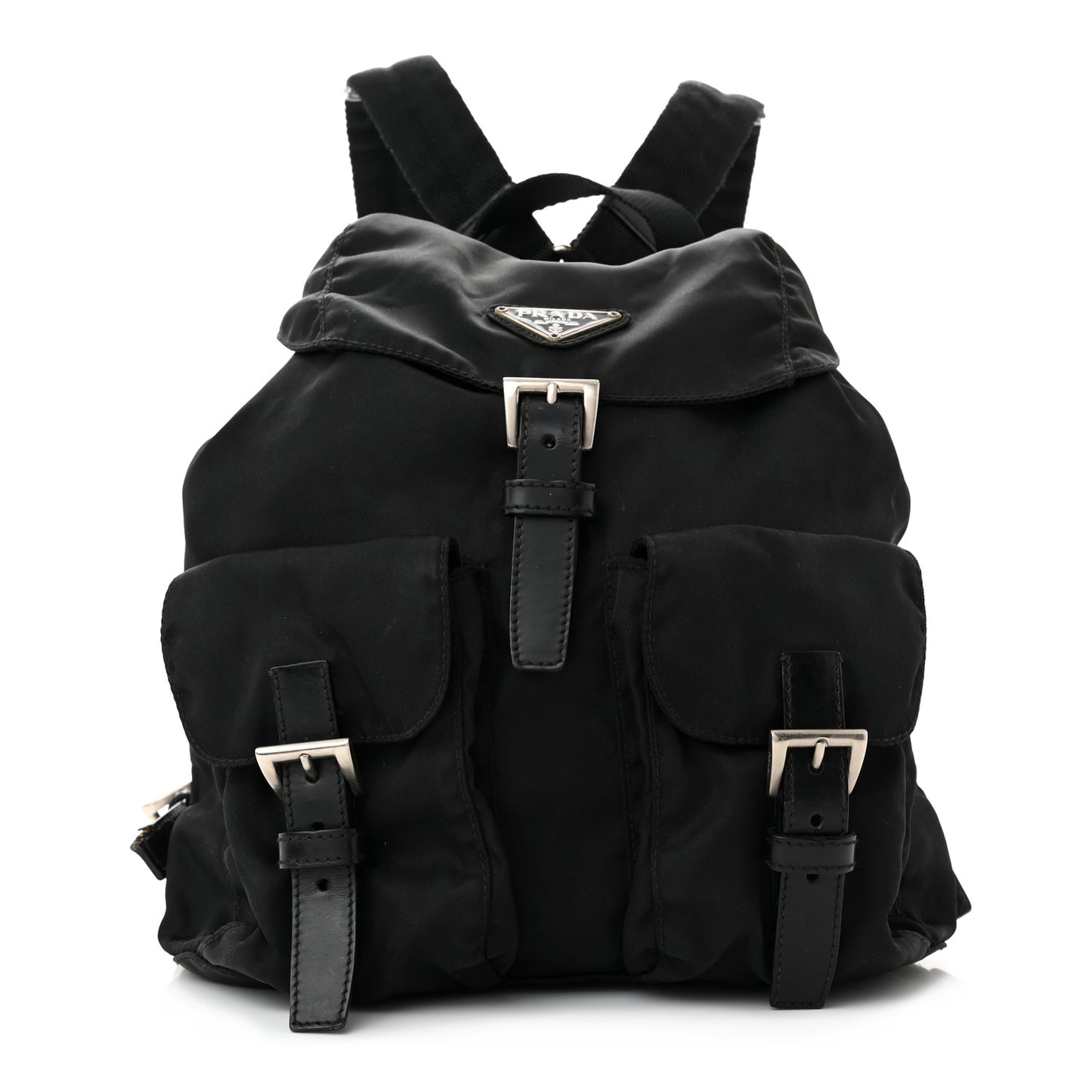 Tessuto Nylon Vela Small Backpack Black