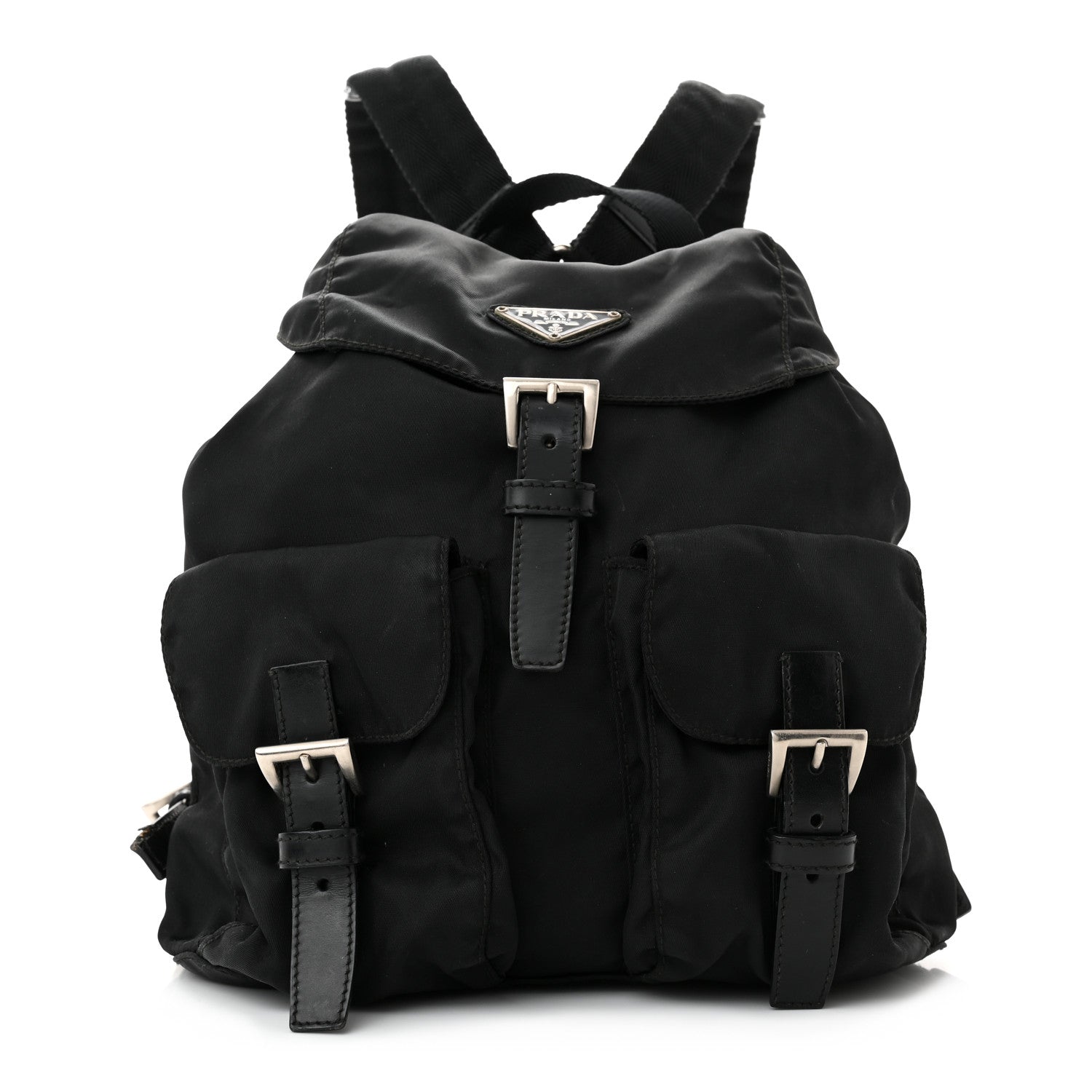 Prada Tessuto Nylon Vela Small Backpack Black 1 of 10