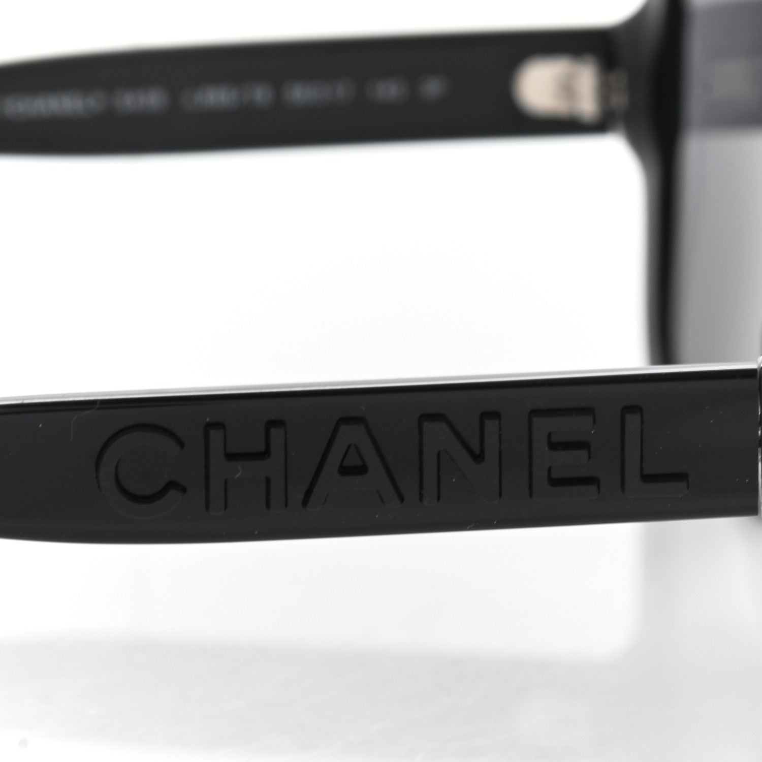 Chanel Acetate Polarized Square Sunglasses 5408 Black 6 of 9