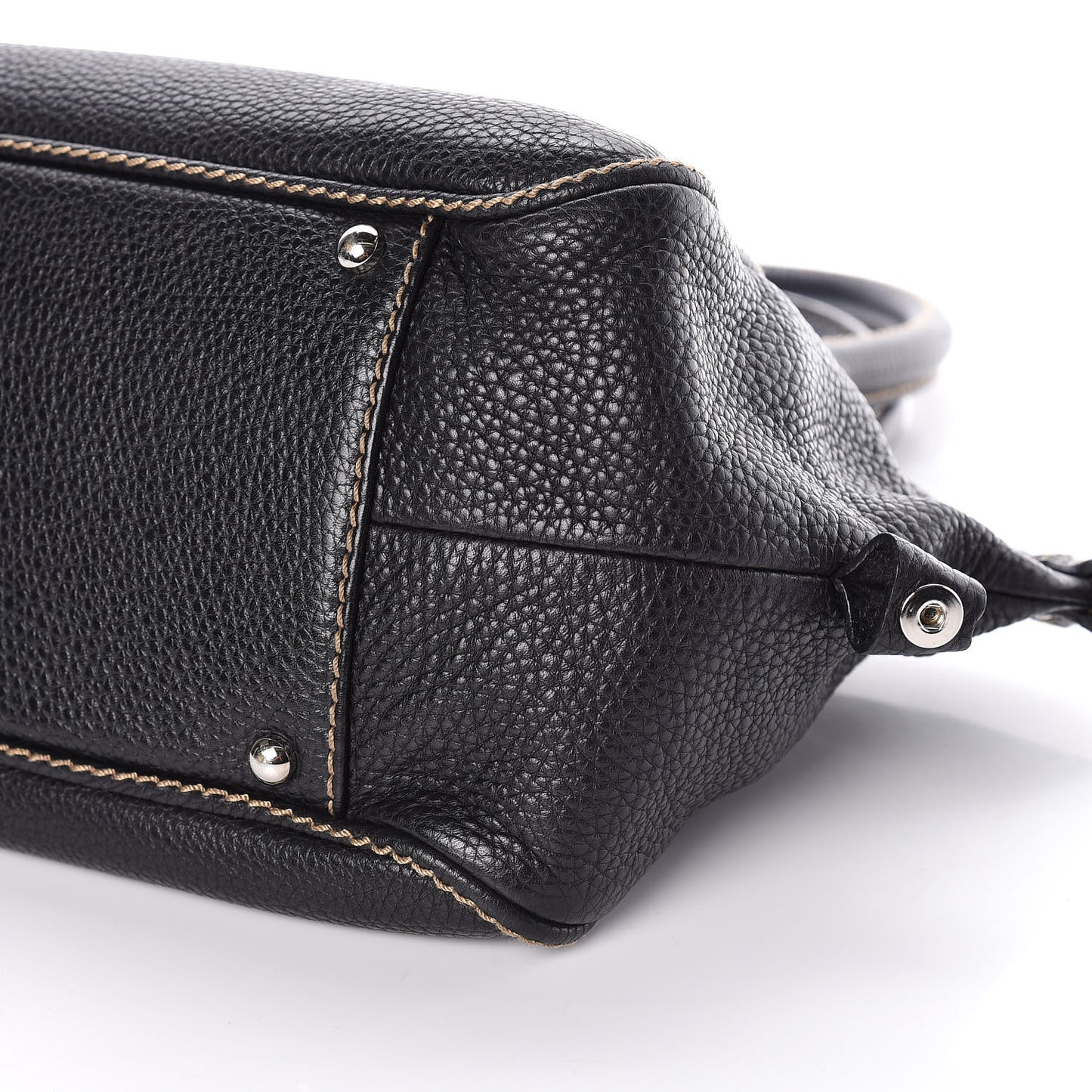 Calfskin Tassel Bowler Black