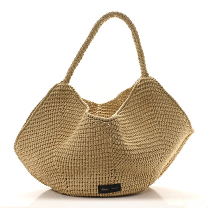 Khaite Raffia Olivia Hobo Natural 1 of 9