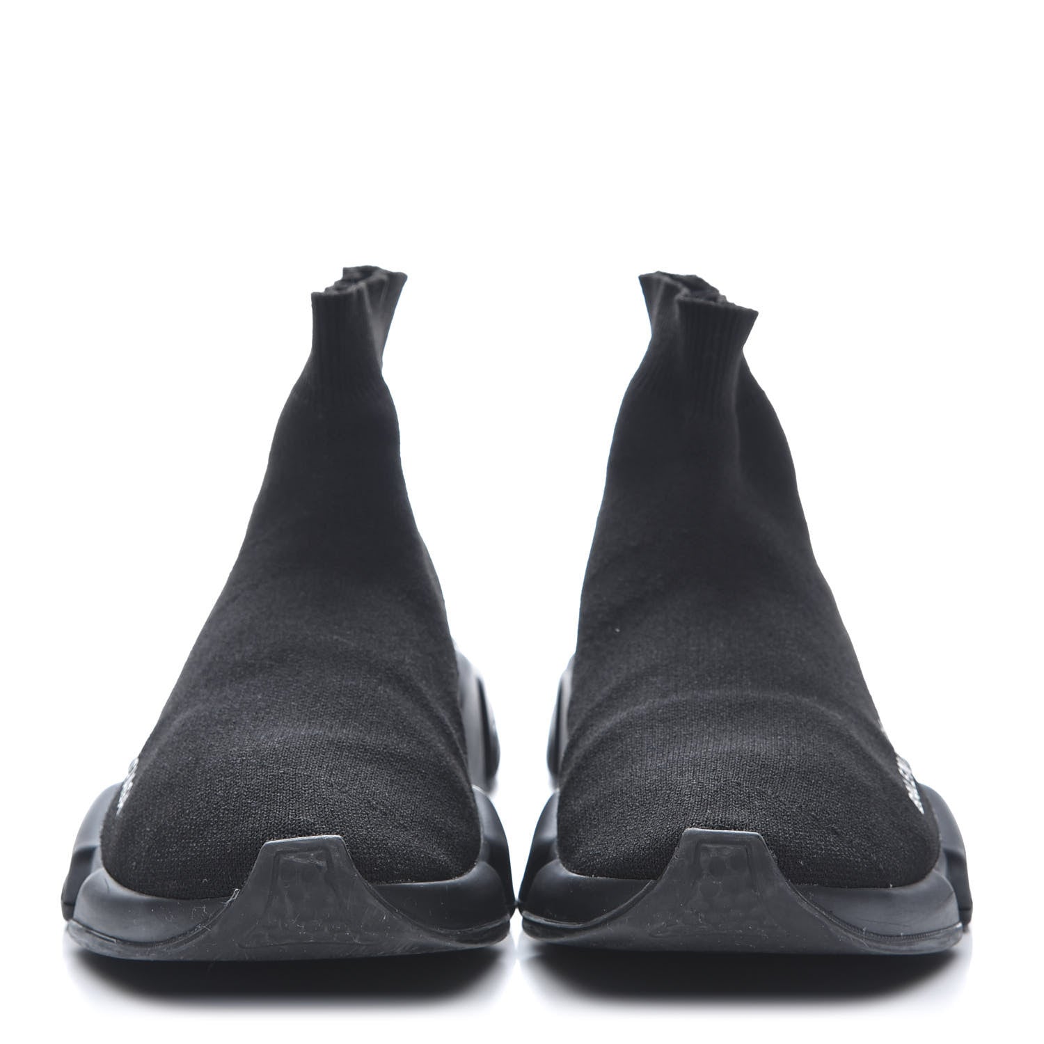 Balenciaga Neoprene Knit Womens Speed Sneakers 39 Black 2 of 10