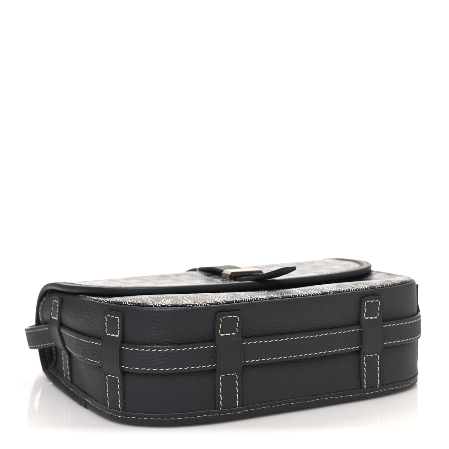 Goyardine Belvedere II PM Messenger Bag Gray