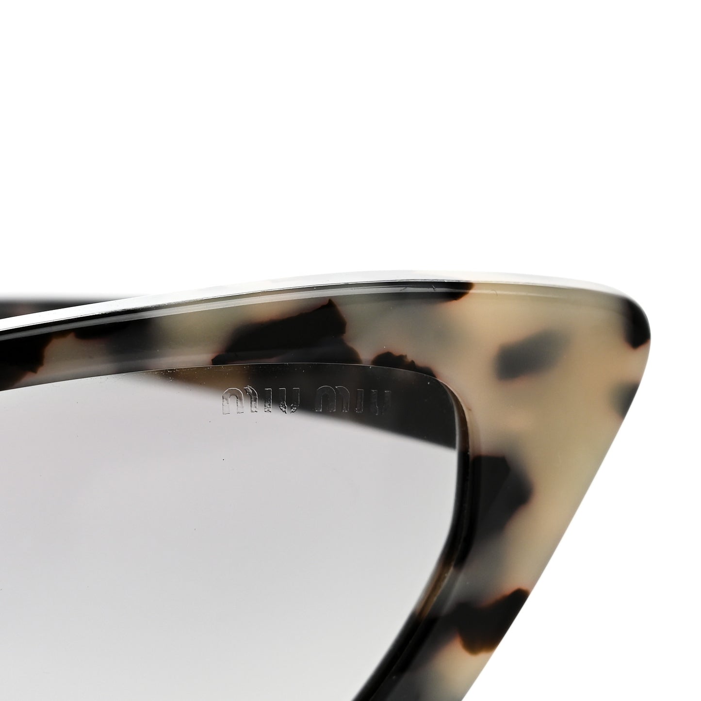 Acetate Cat Eye Sunglasses SMU 10U-A Tortoise Grey