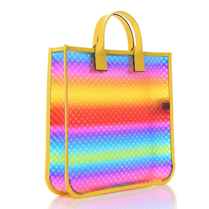 Gucci Textured Vinyl Kids GG Tote Multicolor 2 of 9