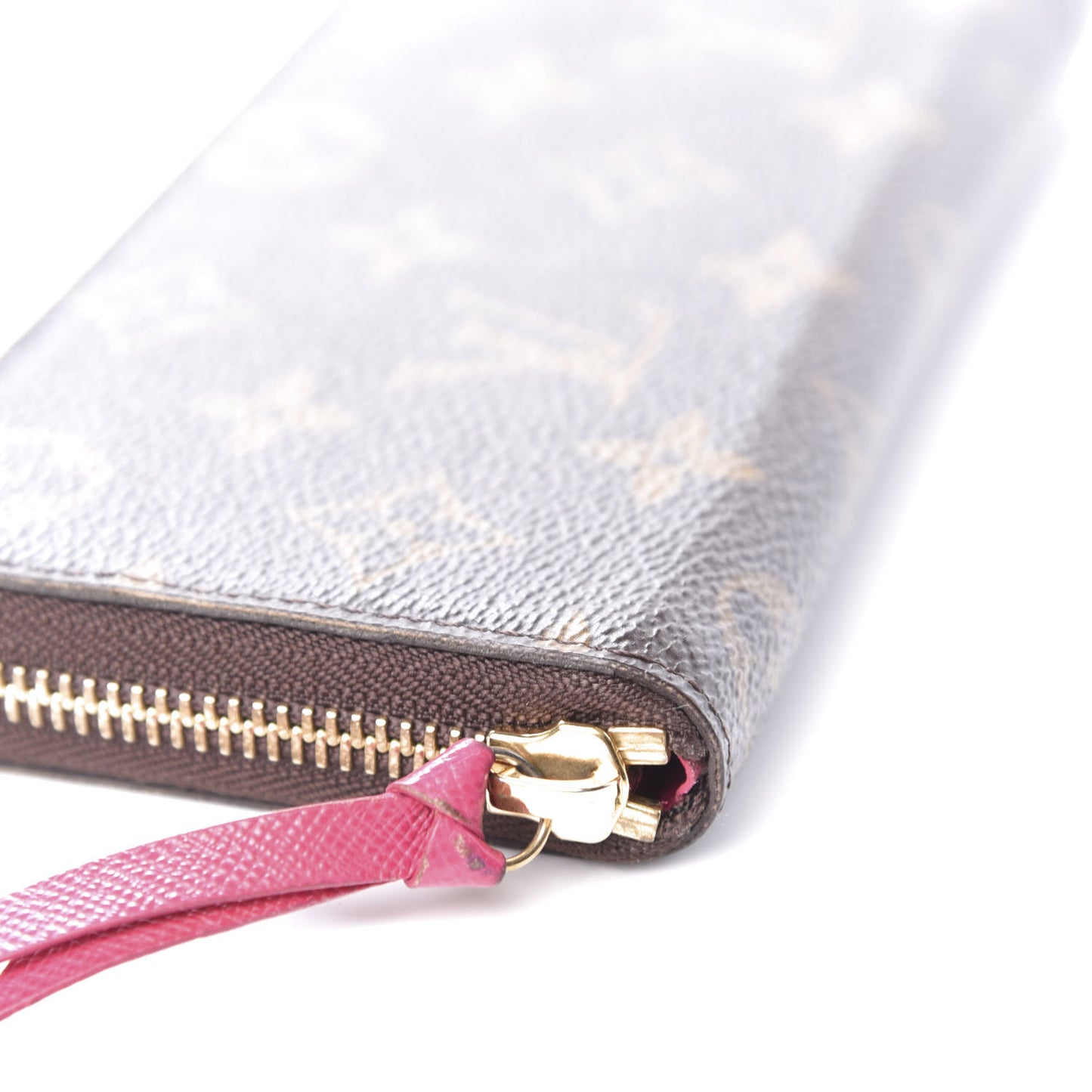 Monogram Clemence Wallet Hot Pink