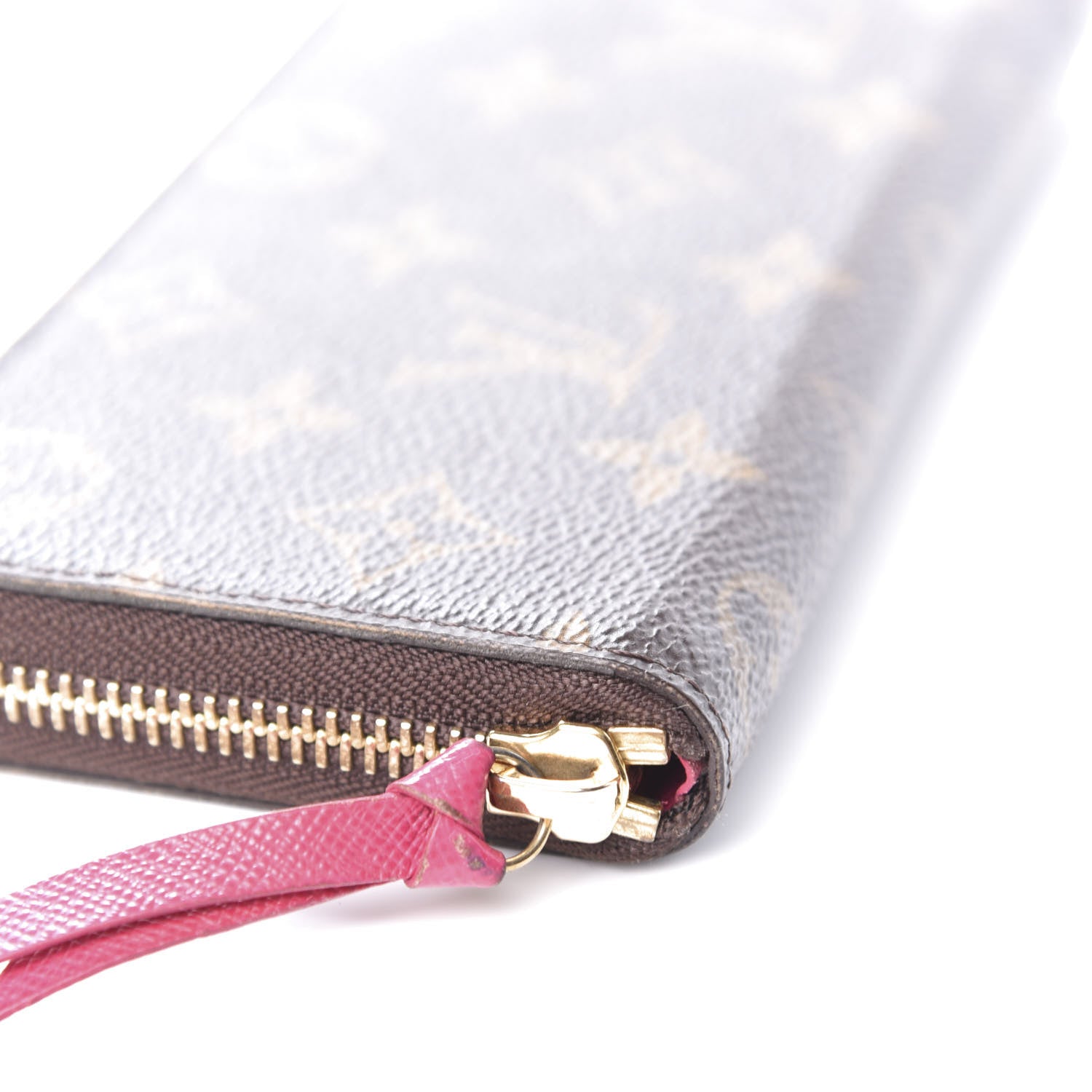 Louis Vuitton Monogram Clemence Wallet Hot Pink 9 of 12