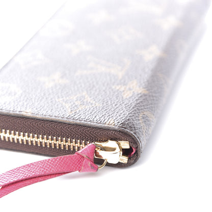 Louis Vuitton Monogram Clemence Wallet Hot Pink 9 of 12