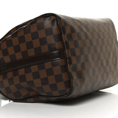Louis Vuitton Damier Ebene Speedy Bandouliere 30 11 of 15