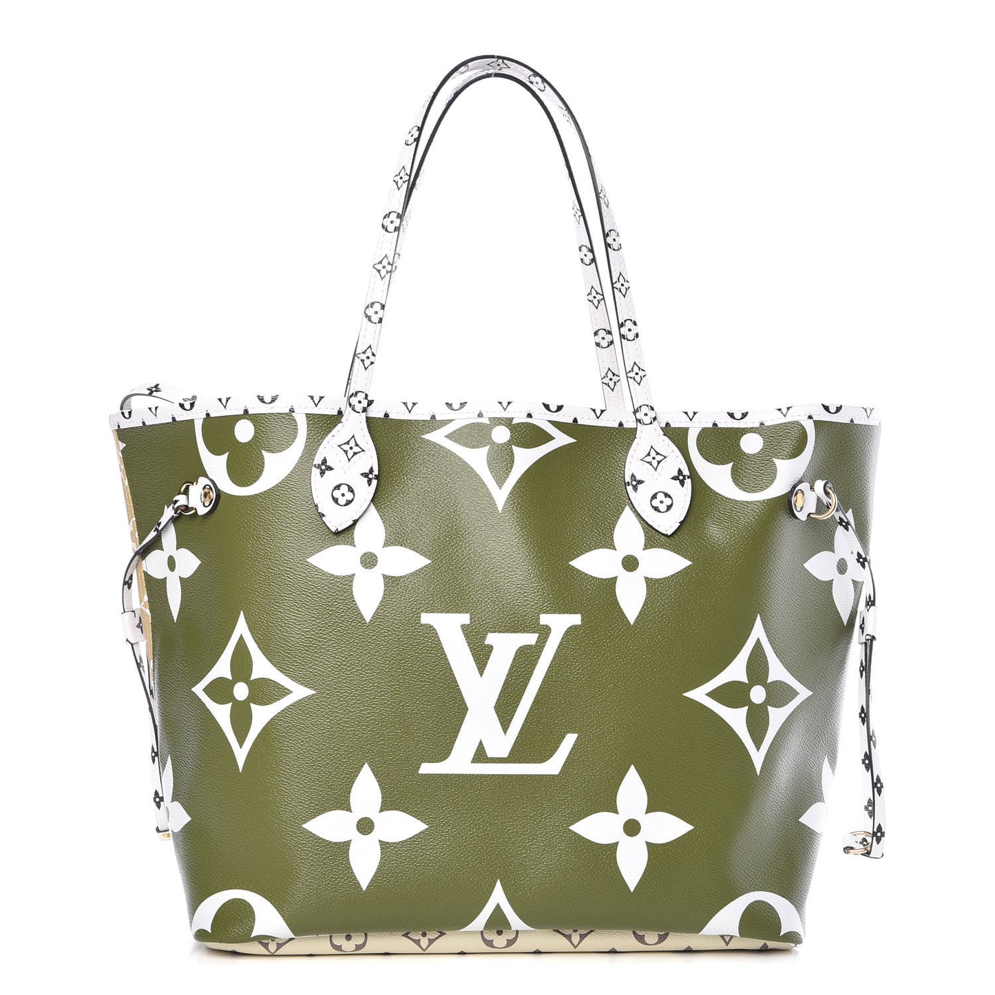 Monogram Giant Neverfull MM Kaki