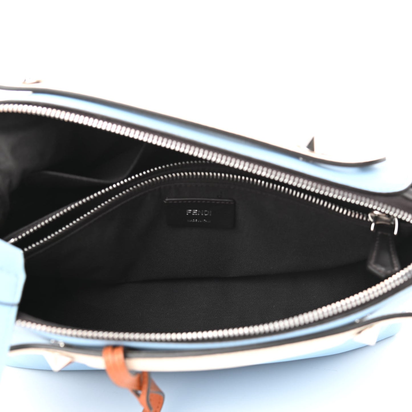 Vitello Dolce 4 Color Medium By The Way Boston Bag Placid Blue Brandy Multicolor