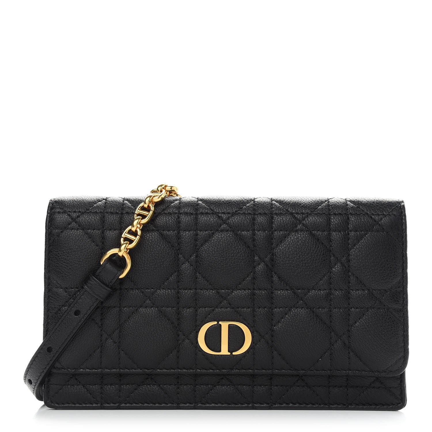 Christian Dior Supple Calfskin Caro Belt Bag Black 1 of 7