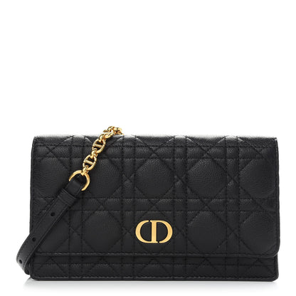 Christian Dior Supple Calfskin Caro Belt Bag Black 1 of 7