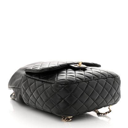 Chanel Lambskin Quilted Large In Seoul Backpack Black 4 of 11