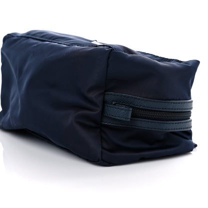 Prada Nylon Saffiano Toiletry Case Navy 8 of 8