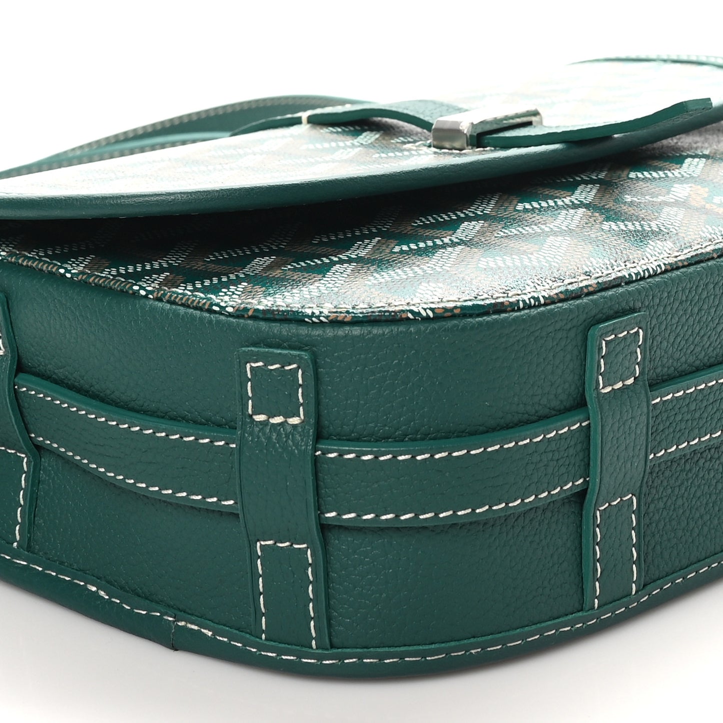 Goyardine Belvedere II PM Messenger Bag Green