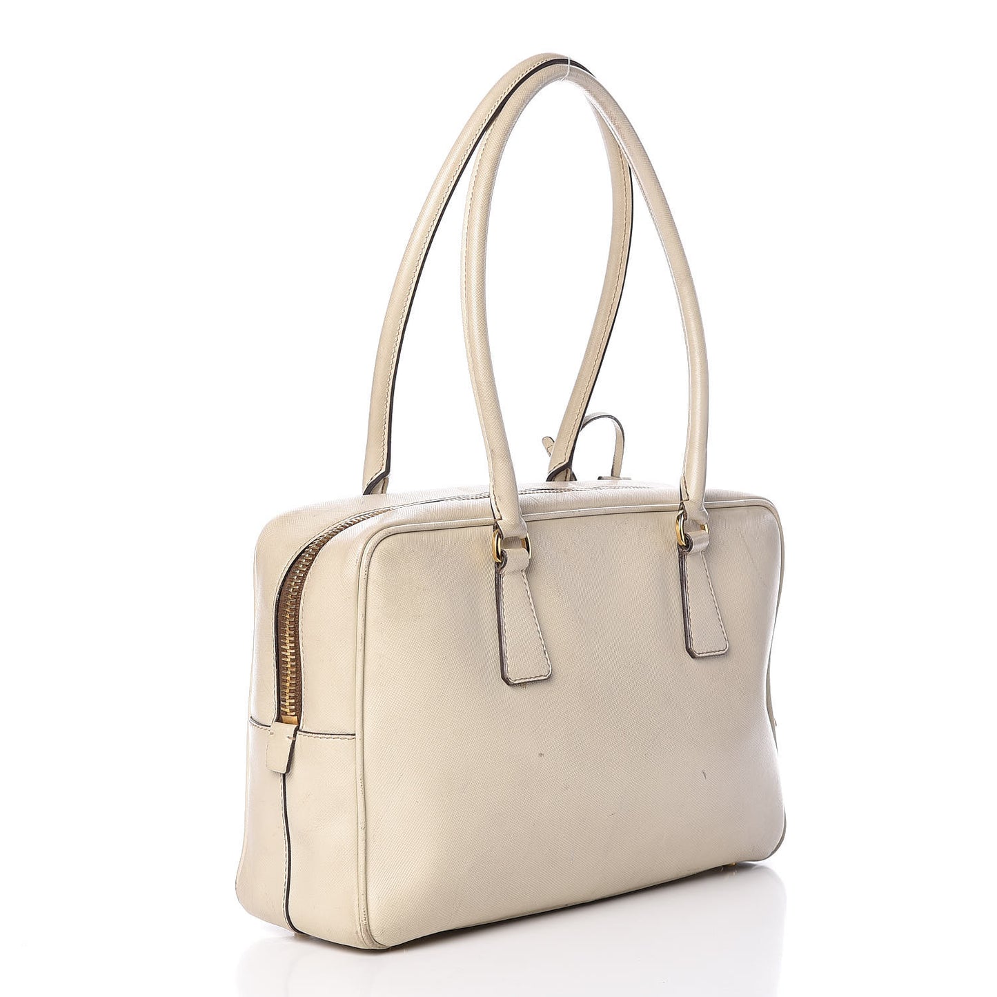 Saffiano Lux Tote Bowler Talco