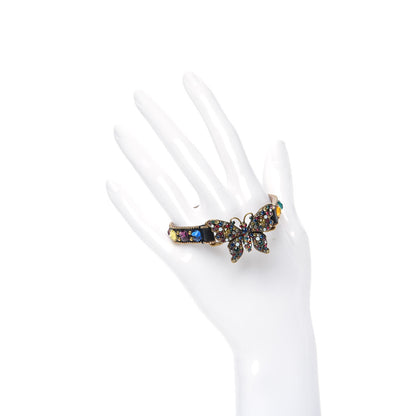 Gucci Web Crystal Butterfly Bracelet Multicolor 2 of 4