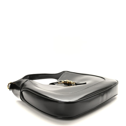 Gucci Boarded Dyana Lux Calfskin Medium Jackie 1961 Hobo Black 4 of 9