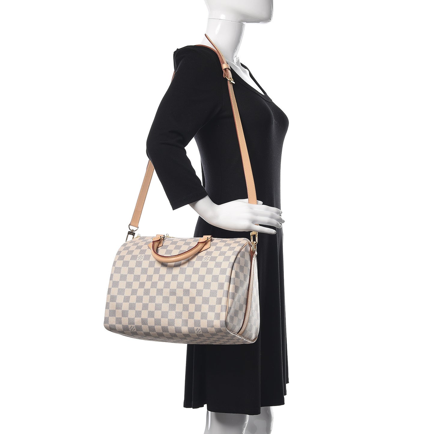 Damier Azur Speedy Bandouliere 30